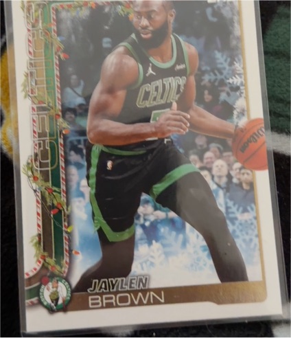 2025-26 Topps Holiday #H2 Jaylen Brown — front
