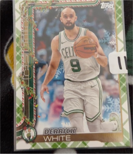 2025-26 Topps Holiday #H6 Derrick White — front