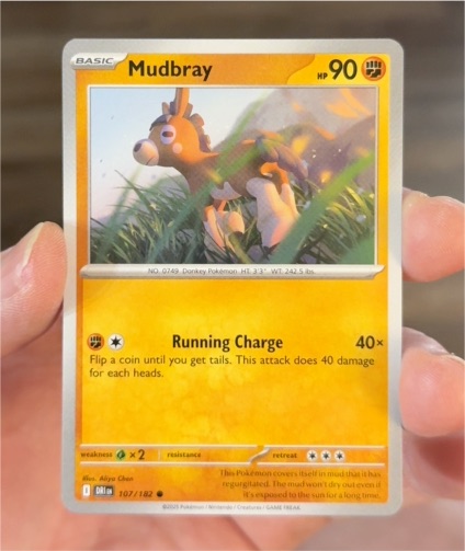 2025 Pokemon Scarlet & Violet Destined Rivals #107 Mudbray — front