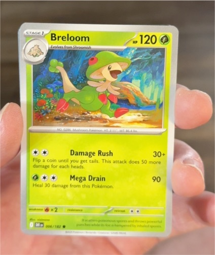 2025 Pokemon SV10: Destined Rivals #006 Breloom — front