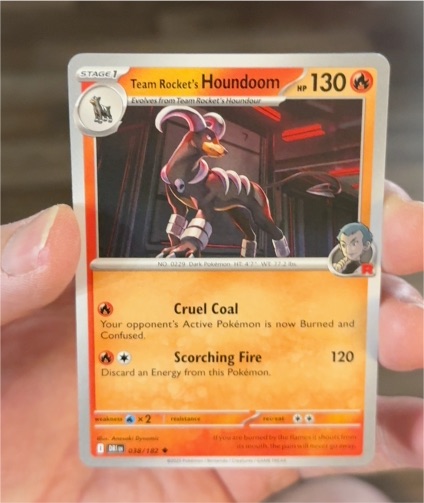 2023 Pokémon SV10 #038 Team Rocket's Houndoom — front