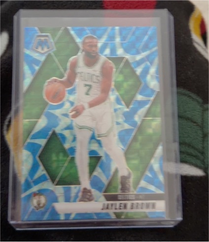 2024-25 Panini Mosaic #33 Jaylen Brown — front