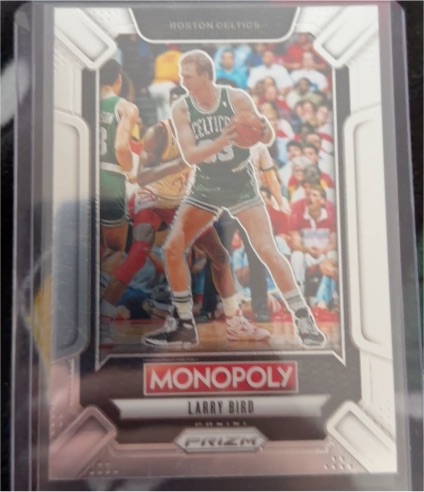 2024-25 Panini Prizm Monopoly Legends #LEG3 Larry Bird — front