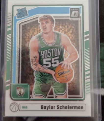 2024-25 Panini Donruss Optic #263 Baylor Scheierman — front