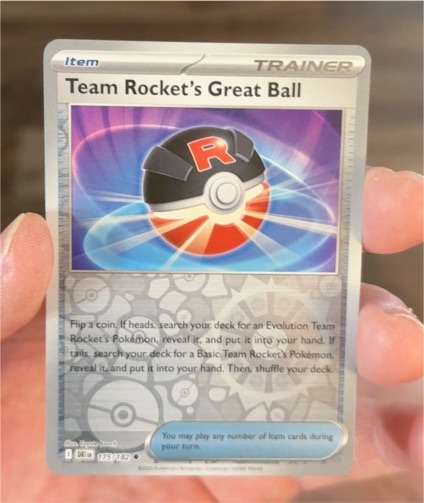 2023 Pokémon SV10: Destined Rivals #175 Team Rocket's Great Ball — front