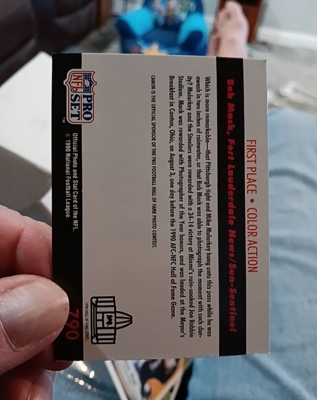 1990 Pro Set #790 Bob Muckey — front