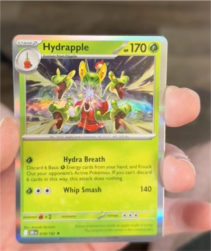 2025 Pokémon SV10 #18 Hydrapple — front