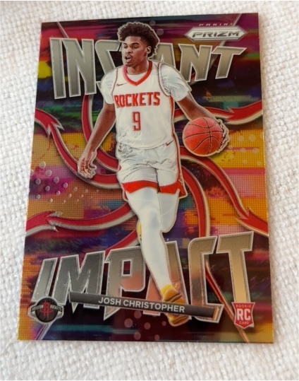2021-22 Panini Prizm Instant Impact #11 Josh Christopher — front