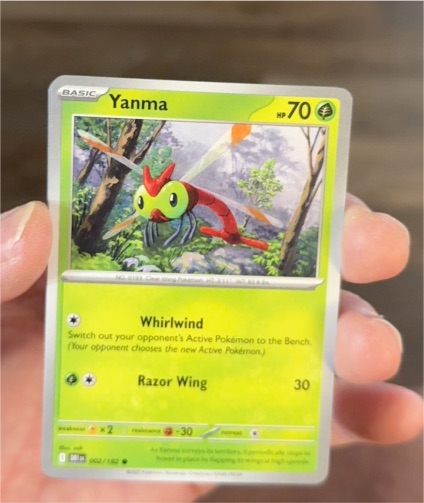 2023 Pokémon TCG Destined Rivals #002 Yanma — front