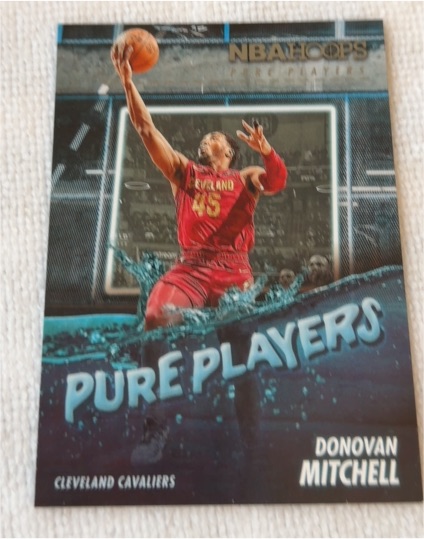 2023-24 Panini NBA Hoops Pure Players #8 Donovan Mitchell — front