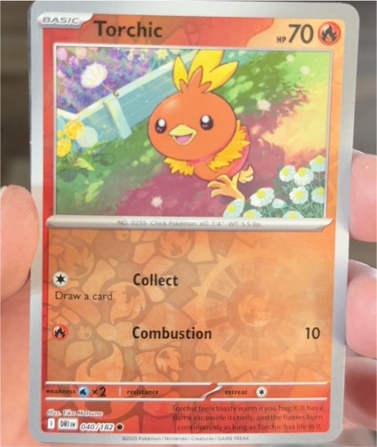 2025 Pokemon SV10: Destined Rivals #040 Torchic — front