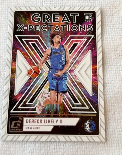 2023-24 Panini Donruss #20 Dereck Lively II Great X-Pectations — front