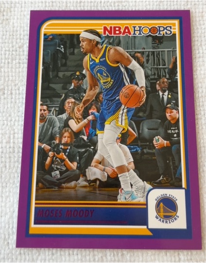 2023-24 Panini NBA Hoops #116 Moses Moody — front
