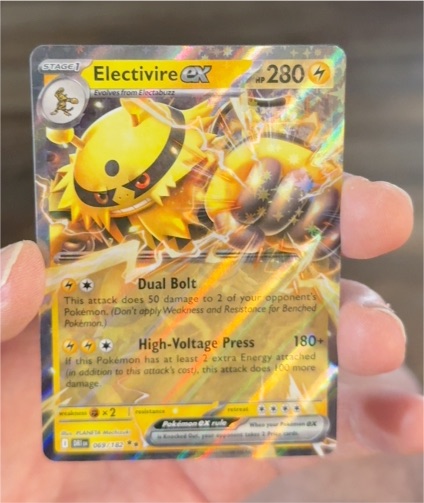 2023 Pokemon SV10: Destined Rivals #069 Electivire ex — front