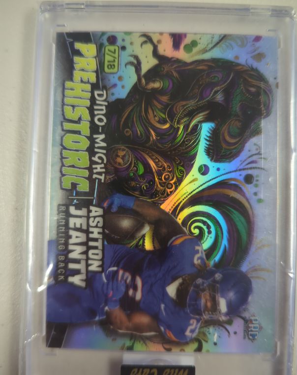 2024 Wild Card Dino-Might Prehistoric #7 Ashton Jeanty — front