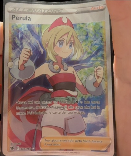 2022 Pokémon SWSH10 #186 Perula — front
