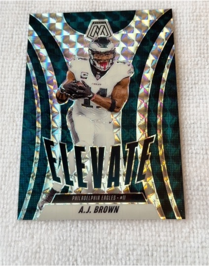 2025 Panini Mosaic #16 A.J. Brown Elevate — front
