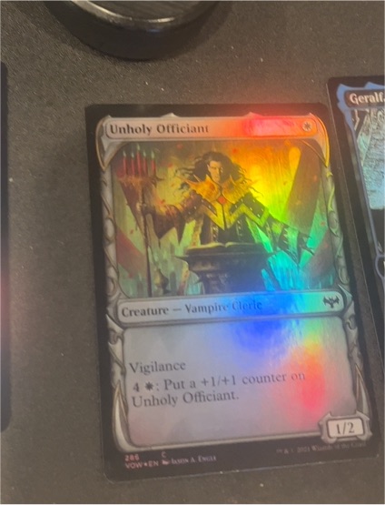 Innistrad: Crimson Vow #286 Unholy Officiant — front