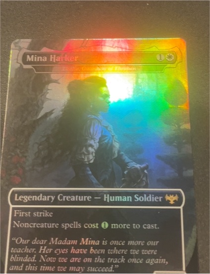 2022 Magic: The Gathering Mina Harker — front