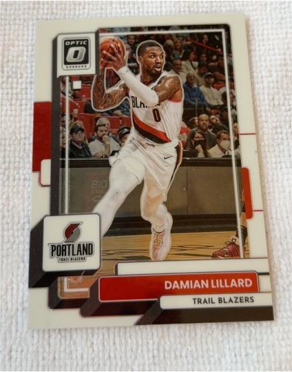 2022-23 Donruss Optic #49 Damian Lillard — front