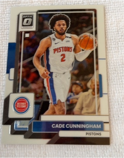 2022-23 Panini Donruss Optic #92 Cade Cunningham — front
