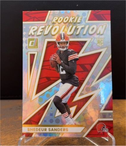 2025 Donruss Rookie Revolution #9 Shedeur Sanders — front