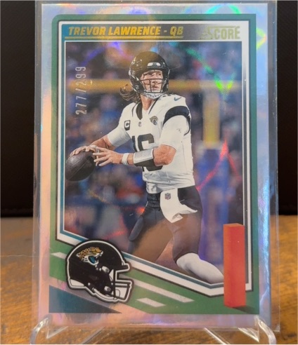 2025 Panini Score #272 Trevor Lawrence — front