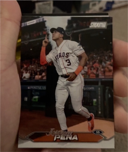 2024 Topps Stadium Club #124 Jeremy Pena — front
