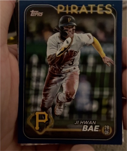 2024 Topps Series 1 #160 Ji Hwan Bae — front