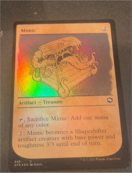 2021 Magic: The Gathering #349 Mimic — front