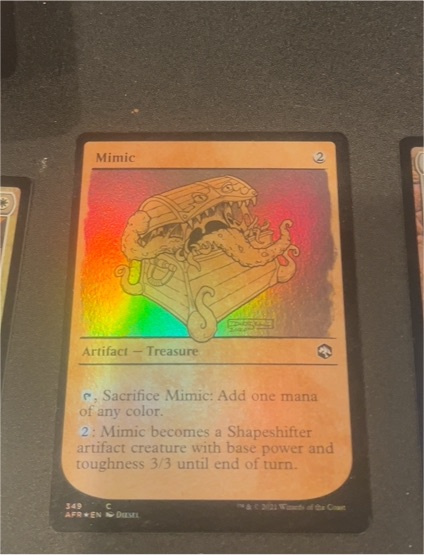 2021 Magic: The Gathering #349 Mimic — front