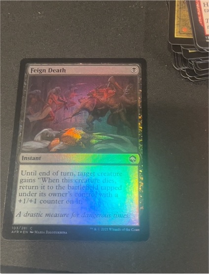 2021 Magic: The Gathering #103 Feign Death — front