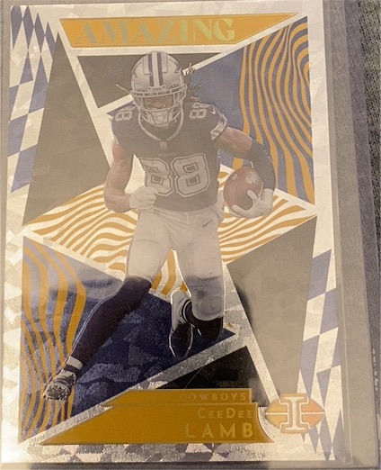 2022 Panini Illusions Amazing #A-14 CeeDee Lamb — front