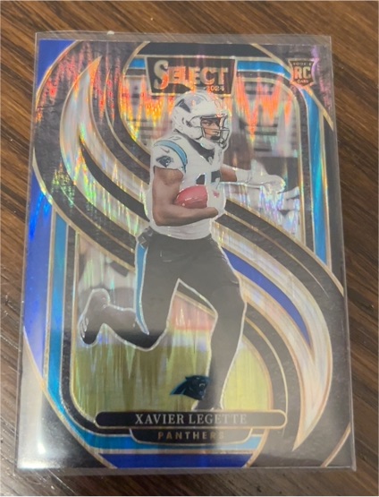 2024 Panini Select #101 Xavier Legette — front