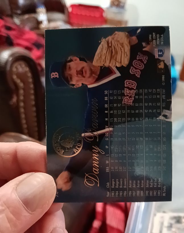 1994 Upper Deck All-Time Heroes #222 Danny Darwin — front
