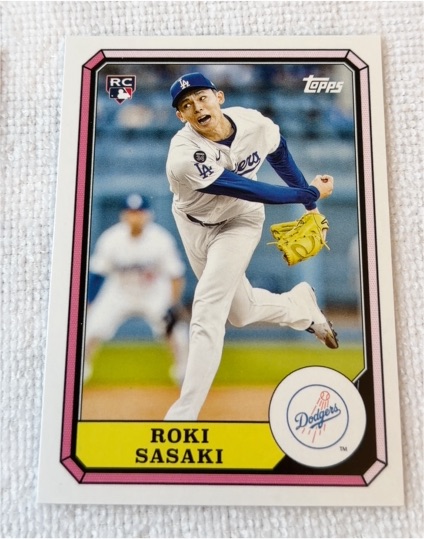 2025 Topps Archives #87BB-2 Roki Sasaki 1987 Boardwalk and Baseball — front