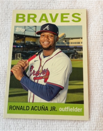 2025 Topps Archives #84 Ronald Acuna Jr. — front