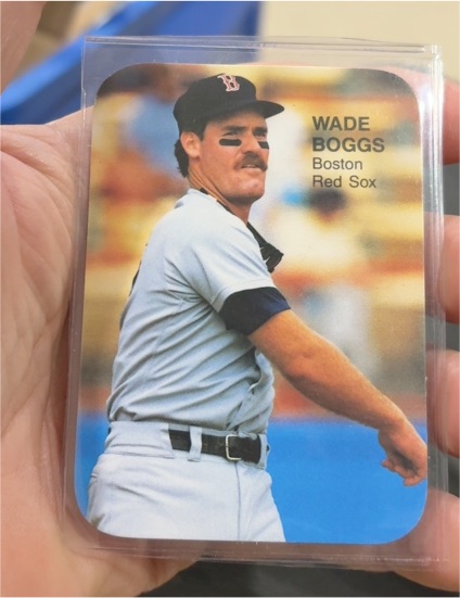 1987 Press Box Collector's Choice of the 80s #13 Wade Boggs — front
