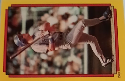 1988 Sportflics #240 Baseball Player — front