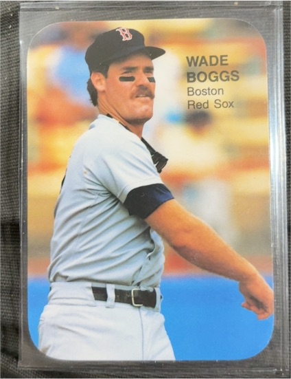1987 The Press Box Collector's Choices of the 1980's #13 Wade Boggs — front