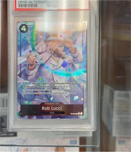 2023 One Piece Awakening Of The New Era Rob Lucci Alt Art OP05-093 — front