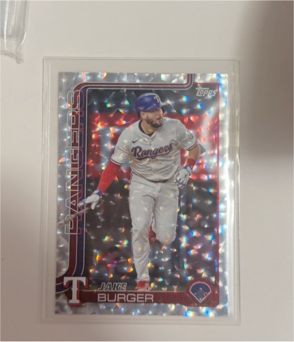 2025 Topps Update #US98 Jake Burger — front