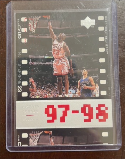 1998 Upper Deck Michael Jordan Living Legend #117 Michael Jordan — front