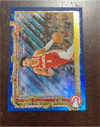 2025-26 Topps Holiday #H52 Jalen Johnson — front