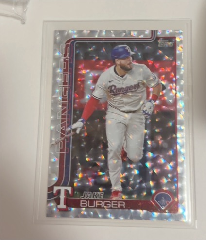 2025 Topps Chrome Update Series #USC37 Jake Burger — front
