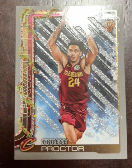 2025-26 Topps Holiday #H200 Tyrese Proctor — front