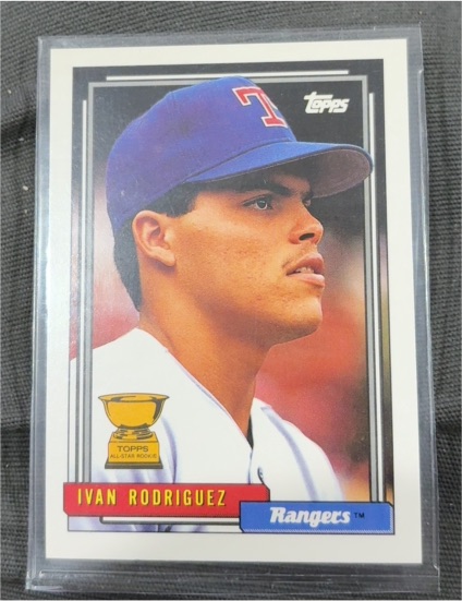 1992 Topps #78 Ivan Rodriguez — front