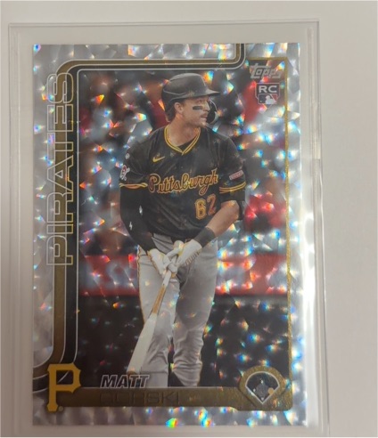 2025 Topps Update #US190 Matt Gorski — front