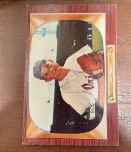 1955 Bowman #216 Preacher Roe — front