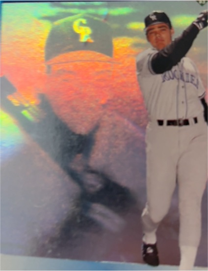 1993 Topps #1 Frank Thomas — front
